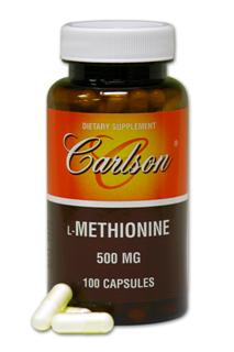 L-Methionine 500mg (100 Capsule).