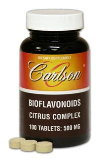 Each tablet contains 500 mg of the highest grade Citrus Bioflavonoids Complex, providing not less than 250 mg of Bioflavonoids; in a base of Rose Hips..