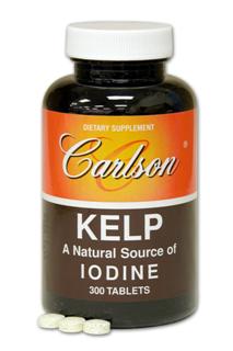 Kelp (300 tablets) Carlson Labs