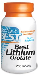 Lithium orotate has been marketed as an alternative to lithium carbonate..