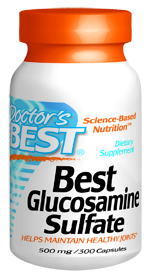 Best Glucosamine Sulfate contains sodium-free, potassium stabilized glucosamine sulfate.
Supporting normal healthy joint function and helps to maintain healthy cartilage in joints..