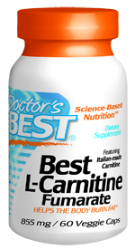 The L-Carnitine Fumarate in this product is derived from a base of pharmaceutical grade L-Carnitine manufactured by a patented, FDA-approved process. It is GMO-free, pesticide-free and BSE safe. Providing help to the body to burn fat for energy and maintain normal cardiovascular health..