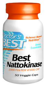 Nattokinase is an enzyme derived from 'natto', a traditional fermented soy food popular in Japan. During the natto production process B. subtilis natto, a friendly bacteria, ferments boiled soybeans, releasing nattokinase. Best Nattokinase contains pure nattokinase enzyme in a maltodextrin base..