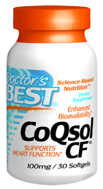 CoQsol-CF is a patent pending formulation of crystal-free Coenzyme Q10 in d-limonene oil. The formula also includes mixed tocopherols. Co Q10 is a nutrient that supports heart function and promotes energy production in cells. Co Q10 is a versatile antioxidant, which stabilizes cell membranes, protecting them from free radical damage. Co Q10 can also powerfully support immune function..