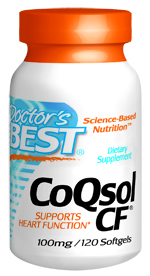 CoQsol-CF is a patent pending formulation of crystal-free Coenzyme Q10 in d-limonene oil. The formula also includes mixed tocopherols. Co Q10 is a nutrient that supports heart function and promotes energy production in cells. Co Q10 is a versatile antioxidant, which stabilizes cell membranes, protecting them from free radical damage. Co Q10 can also powerfully support immune function..