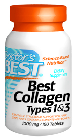 Collagen is the major structural protein in connective tissue and the most abundant protein in the human body. It is responsible for maintaining the strength and flexibility of bones, joints, skin, tendons, ligaments, hair, nails, blood vessels and eyes, among other tissues throughout the body..