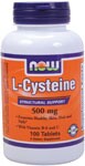 Structural Support  Promotes Healthy Skin, Hair and Nails*  With Vitamin B-6 and C NOW L-Cysteine is a non-essential amino acid that is an important component of hair, nails and the keratin of the skin. L-Cysteine stabilizes protein structure and aids in the formation of collagen, thereby promoting healthy skin, hair and nail texture and elasticity.*.