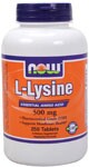  Essential Amino Acid  Pharmaceutical Grade (USP)  Supports Membrane Health*  Vegetarian Formula L-Lysine is an essential amino acid, which means that it cannot be ;manufactured by the body. ; It ;must be obtained through the diet or by supplementation. ; Lysine is one of the most well known amino acids and is an essential component of ;proteins..