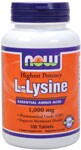 L-Lysine 1,000 mg (100 Tabs) NOW Foods