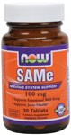 SAM-e (30 tablets 100mg) NOW Foods