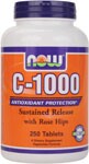  C-1000 provides a potent dosage of this key vitamin and is blended with Rose Hips, a natural source of Vitamin C and a synergist..