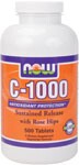 C-1000 provides a potent dosage of this key vitamin and is blended with Rose Hips, a natural source of Vitamin C and a synergist..