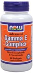 NOW Advanced Gamma E Complex provides the necessary full range of antioxidant protection because it contains a more natural balance of Tocopherols plus a full complement of Tocotrienols. NOWs Advanced formula thereby provides superior support for cardiovascular health, as well as protection for the health of the prostate and the colon..