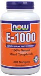 Antioxidant Protection*  100% Natural Mixed Tocopherols Vitamin E is a major antioxidant and the primary defense against lipid peroxidation. It is particularly important in protecting the body's cells from free radical/oxidative damage. These protective benefits are achievable with supplemental intakes higher than waht is normally consumed in the average diet.* From the FDA's website: 'Some scientific evidence suggests that consumption of antioxidant vitamins may reduce the risk of certain forms of cancer..