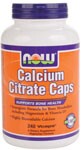 Supports Bone Health  Synergistic Formula for Bone Metabolism including Magnesium & Vitamin D*  Highly Bioavailable Calcium  Vegetarian Formula  NOW Calcium Citrate vcaps is an optimal vegetarian formula designed to support bone structure. Calcium Citrate is a readily digested and absorbed form of Calcium. The trace minerals (asamino acid chelates) and Vitamin D (as Ergocalciferol - a vegetarian source) are added because of their essential role in bone metabolism.*.