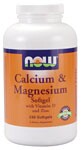 Supports Bone Health*  With Vitamin D and Zinc NOW Calcium & Magnesium Softgels include Vitamin D and Zinc and offer a truly balanced and synergistic blend of essential minerals. This formula supports strong bones and teeth, healthy enzymatic activity, and provides antioxidant support.* Delivered via softgel, this formula is more easily absorbed and assimilated than capsules or tablets..