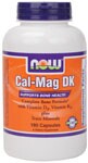 Supports Bone Health  Complete Bone Formula*  with Vitamin D3, Vitamin K2, plus Trace Minerals Calcium and Magnesium are minerals that are known to be essential for bone health. Along with these two important minerals. NOW Cal-Mag DK Caps provide Vitamins D and K. Vitamin D3, a fat soluble vitamin, has been shown to play a critical role in bone metabolism, as well as in the absorption of Calcium and Magenseium in the intestine. Vitamin K2 is a nutrient that further supports bone health through its participation in healthy bone calcification.*.