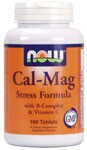 Calcium & Magnesium are essential minerals that work synergistically with one another to promote enhanced absorption. Calcium is necessary for strong bones and teeth, and Magnesium is important for healthy enzymatic activity.* In addition, NOW Cal-Mag Stress Formula provides a full spectrum of B-vitamins and Vitamin C..
