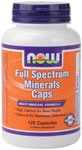 NOW Full Spectrum Mineral caps is a comprehensive combination of the most important dietary minerals used by your body.  This formula contains recommended potencies of essential minerals such as Calcium for strong bones and teeth and Zinc for immune system support.*  Plus, Full Spectrum Mineral caps is an iron-free supplement and contains a 1:1 ratio of Calcium to Magnesium..