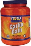 NOW Carbo Gain is 100% pure maltodextrin, an easily digestible complex carbohydrate derived from corn.  Carbo Gain contains virtually no protein, fat or fiber and is a convenient source of energy for active individuals.Complex Carbohydrate,  Vegetarian Product .