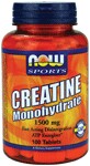 Creatine Monohydrate 1500 mg (100 tabs) NOW Foods
