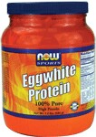 Eggwhite Protein from NOW is an excellent natural source of high quality protein.&nbsp; Good quality proteins contain virtually no fat or carbohydrates and rate well on the PDCAAS (Protein Digestibility Corrected Amino Acid Score), the newest and most accurate measurement of a protein's quality. NOW Eggwhite Protein contains <1 g of fat and carbohydrates per serving and rates as one of the highest quality proteins available when using the PDCAAS.&nbsp; A good mix of proteins from different sources provides the best results, and an excellent addition to any protein supplementation program..
