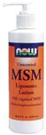 Liposome technology is a superior method for topical penetration and absorption of active ingredients. NOW MSM Liposome Lotion utilizes the finest liposome components without added synthetic preservatives..