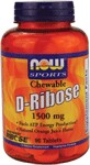  Ribose occurs naturally in all living cells. It is a simple sugar that begins the metabolic process for ATP production. D-Ribose works synergistically with, and enhances the benefits of, creatine supplements. NOW sells creatine powder, capsule and tablet form..