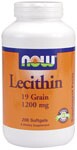  Nervous System Support  Non-GMO - 1200 mg  Supports Brain & Nerve Function  High in Phosphatidyl Choline NOW Non-GMO Lecithin&nbsp;Softgels&nbsp;contain 15% Phosphatidyl Choline, which comprises a major portion of our brain and nervous system.&nbsp; Lecithin is also a source of essential fatty acids, Choline and Inositol.&nbsp; Lecithin aids in emulsifying fats, enabling them to be dispersed in water.* &nbsp;  Lecithin: A Forgotten Giant? &nbsp; Lecithin and Phosphatides&nbsp;.
