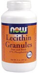 Lecithin Granules (8 oz) NOW Foods