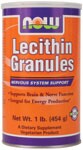  97% Phosphatides  Pure and Fresh  Vegetarian Product Lecithin is a naturally occurring compound found in all cells in nature, plant and animal.&nbsp; It plays a major role in almost&nbsp; all biological processes - including nerve transmission, breathing and energy production.&nbsp; The word Lecithin is taken from the Greek Lekithos, which means "egg yolk".&nbsp; A fitting name for this essential nutrient for the egg is considered a symbol of life, strength and fertility.&nbsp; Lecithin is considered a symbol of life, strength and fertility.&nbsp; Lecithin is&nbsp; important for all of these biological functions and more.&nbsp; Our brain is approximately 30% Lecithin.&nbsp; The insulating myelin sheaths that protect the brain, spine and thousands of miles of nerves in your body are almost two-thirds Lecithin.&nbsp; Even the heart has a high concentration of Lecithin.&nbsp; Lecithin is composed of many different components, including Choline, Inositol, Linoleic Acid, Phosphatidylserine, beneficial fatty acids and triglycerides.&nbsp; These valuable constituents of Lecithin are vital for the proper functioning of many metabolic&nbsp; processes.*&nbsp; NOW Lecithin Granules are derived entirely from soybeans.&nbsp; Look for other NOW natural products at health food stores nationwide. &nbsp;  Lecithin: A Forgotten Giant? &nbsp; Lecithin and Phosphatides.