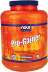 NOW Pro-Gainer is a dynamic blend of egg, whey and casein proteins designed to increase weight and muscle mass. Research shows that multiple sources of protein provided the best results, especially when taken throughout the day to keep amino acid levels peaked. If you're not getting enough protein, your body can start to catabolize other tissues for the amino acids necessary to repair muscle tissue - not good. We've included a unique enzyme blend for superior digestibility, ensuring maximum absorption and utilization of the nutrients in this formula, particularly calories, carbohydrates and proteins. Pro-Gainer also provides a potent vitamin and mineral complex to support good nutrition helping to replenish nutrients that are lost during intense training, and added Glutamine and Taurine for extra antioxidant protection and the proven results these amino acids provide. Add it all up, and you've got the most effective mass and muscle building product available!*  Available in delicious Vanilla flavor.   Product FAQ's.