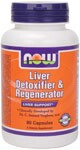 NOW Foods Liver Detoxifier and Regenerator is a proprietary blend of herbs and nutrients designed to support healthy liver function..