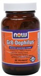 NOW Gr-8 Dophilus delivers its microflora directly to the intestine bypassing the harsh acidic conditions of the stomach..