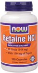 Combines Betaine Hydrochloride (naturally occurring in beets) with Pepsin that is standardized to National Formulary requirements.