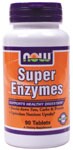 NOW Super Enzyme tablets are a comprehensive blend of enzymes that support healthy digestive functions..