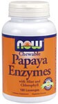 NOW Papaya Enzyme lozenges have a refreshing taste and support digestion when taken after meals..