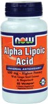 NOW ALA 600 mg uses only the highest grade Alpha Lipoic Acid available, and delivers it in a high potency that has been proven safe in studies..