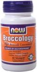 Vegetarian Formula NOW Broccology contains sgs-100 Broccoli Concentrate from seed..