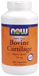 NOW Bovine Cartilage is the highest quality available.  It is the product of 40 years of scientific research and development.  It is produced under rigorous quality control to ensure maximum biological activity. .