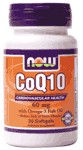 CoQ10 60 mg w/Omega 3 Fish Oils (30 Gels) NOW Foods