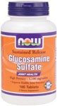  Sustained Release  Joint Health  High Potency - 1,100 mg/tablet  Supports Healthy Joint Function* Glucosamine is an amino sugar derived from the chitin of shellfish.&nbsp; It is utilized by the body to support healthy joint structures.* &nbsp; Look for other fine NOW products in healthfood stores nationwide. &nbsp; Product FAQ's &nbsp; Read more about Joint Health from Your Health Professor  &nbsp; AOAC Approved NOW Foods' Glucosamine Method as a First Action Official Method &nbsp; NOWs Glucosamine, Chondroitin, and MSM Products are Simply the Best  &nbsp; Chondroitin Sulfate  .