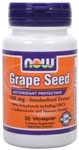 Antioxidant Protection  100 mg - Standardized Extract  90% Polyphenols including OPC's  Cardiovascular and Immune Health*  Vegetarian Formula NOW Grape Seed Extract is a highly concentrated natural extract containing a minimum of 90% Polyphenols, including OPC's (Oligomeric Proanthocyanidins), the beneficial antioxidant compounds found in Grape Seeds. Grape Seed Extract and OPC's have been the subject of numerous scientific studies demonstrating their efficacy in the support of cardiovascular health and immune system balance. In addition, non-clinical studies have shown that Grape Seed Extract may protect healthybrain and nerve tissues.*   Related products.