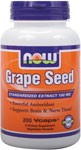 Antioxidant Protection  100 mg - Standardized Extract  90% Polyphenols including OPC's  Cardiovascular and Immune Health*  Vegetarian Formula NOW Grape Seed Extract is a highly concentrated natural extract containing a minimum of 90% Polyphenols, including OPC's (Oligomeric Proanthocyanidins), the beneficial antioxidant compounds found in Grape Seeds. Grape Seed Extract andOPC's have been the subject of numerous scientific studies demonstating their efficacy in the support of cardiovascular health and immune system balance. In addition, non-clinical studies have shown that Grape Seed Extract may protecthealthy brain and nerve tissues.*   Related products.