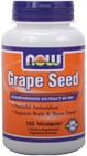  Antioxidant Protection  60 mg - Standardized Extract  90% Polyphenols including OPC's  Cardiovascular and Immune Health*  Vegetarian Formula NOW Grape Seed Extract is a highly concentrated natural extract containing a minimum of 90% Polyphenols, including OPC's (Oligomeric Proanthocyanidins), the beneficial antioxidant compounds found in Grape Seeds.&nbsp; Grape Seed Extract and OPC's have been the subject of numerous scientific studies demonstrating their efficacy in the support of cardiovascular health and immune system balance.&nbsp; In addition, non-clinical studies have shown that Grape Seed Extract supports the function of healthy brain and nerve tissues.* &nbsp;  Related products .
