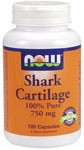 NOW Shark Cartilage is derived from 100% pure freeze dried backbone of sharks and is a natural source of chondroitin and glycosaminoglycans (GAG's)..