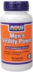 NOW Mens Virility Power is a 100% herbal formula specifically designed to support a mans modern, active lifestyle. This unique formula contains Epimedium, also known as horny goat weed, plus recommended levels of other popular herbal ingredients like Muira Puama, Maca and Tribulus. This synergistic blend supports healthy male hormonal levels and may enhance sexual performance.* Look for Mens Virility Power and other fine NOW herbal supplements in health food stores nationwide..