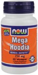 Herbal Satiety*  Vegetarian Formula NOW Mega Hoodia delivers the herbal power of 100% pure Hoodia gordonii, with nothing removed except water..