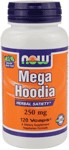 Herbal Satiety*  Vegetarian Formula NOW Mega Hoodia delivers the herbal power of 100% pure Hoodia gordonii, with nothing removed except water. Hoodia was originally consumed as food by indigenous tribes to help endure long, exhausting hunting expeditions. This legally harvested South African Hoodia benefits the environment and the San tribes, and is CITES certified..