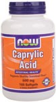 Caprylic Acid 600 mg (100 Softgels) NOW Foods